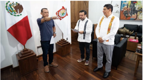 Desaparición del Ayuntamiento de Juchitán: Salomón Jara designa a nuevo comisionado municipal